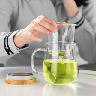 Ly lọc trà thủy tinh S024A 500ml