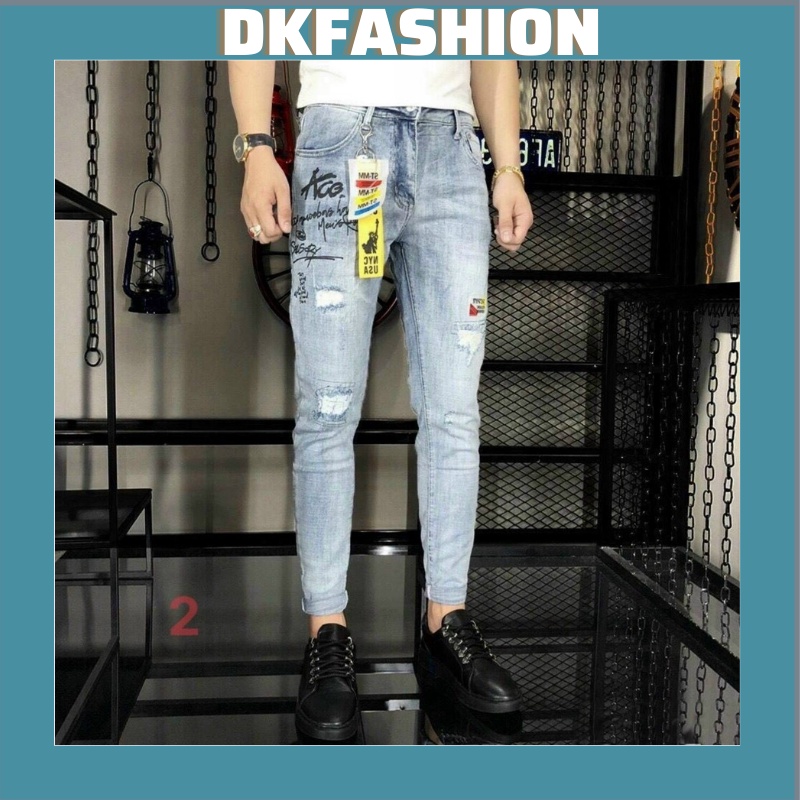 Quần jean nam cao cấp TM mới nhiều mẫu cực hot DKFASHION