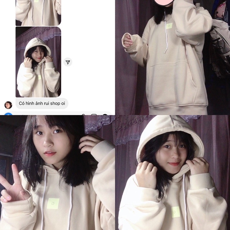 áo hoodie logo G 2 màu unisex ảnh thật SSSTore ( nam nữ mặc đều được) | BigBuy360 - bigbuy360.vn