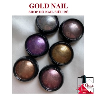 Bột tráng gương , nhũ tráng gương móng trang trí set 6 màu