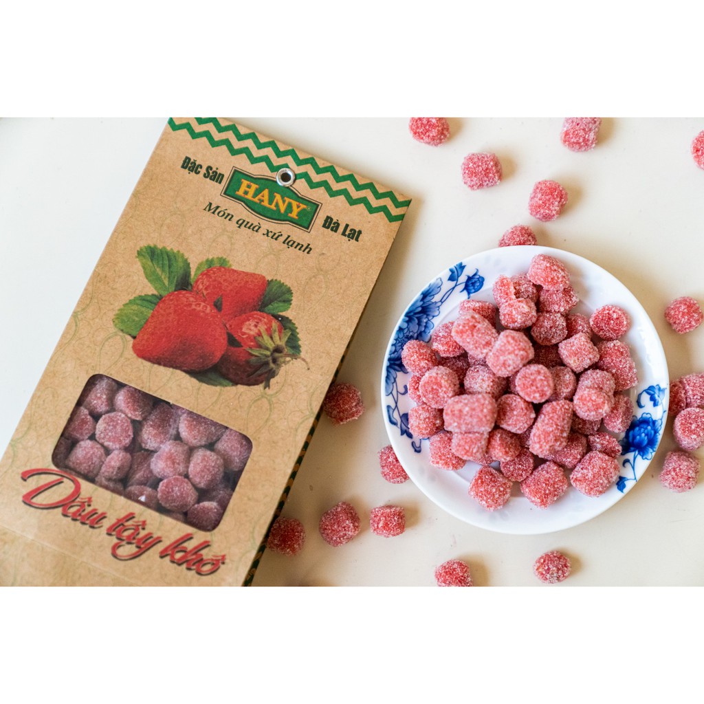 Dâu Tây Khô Gói Giấy 200g