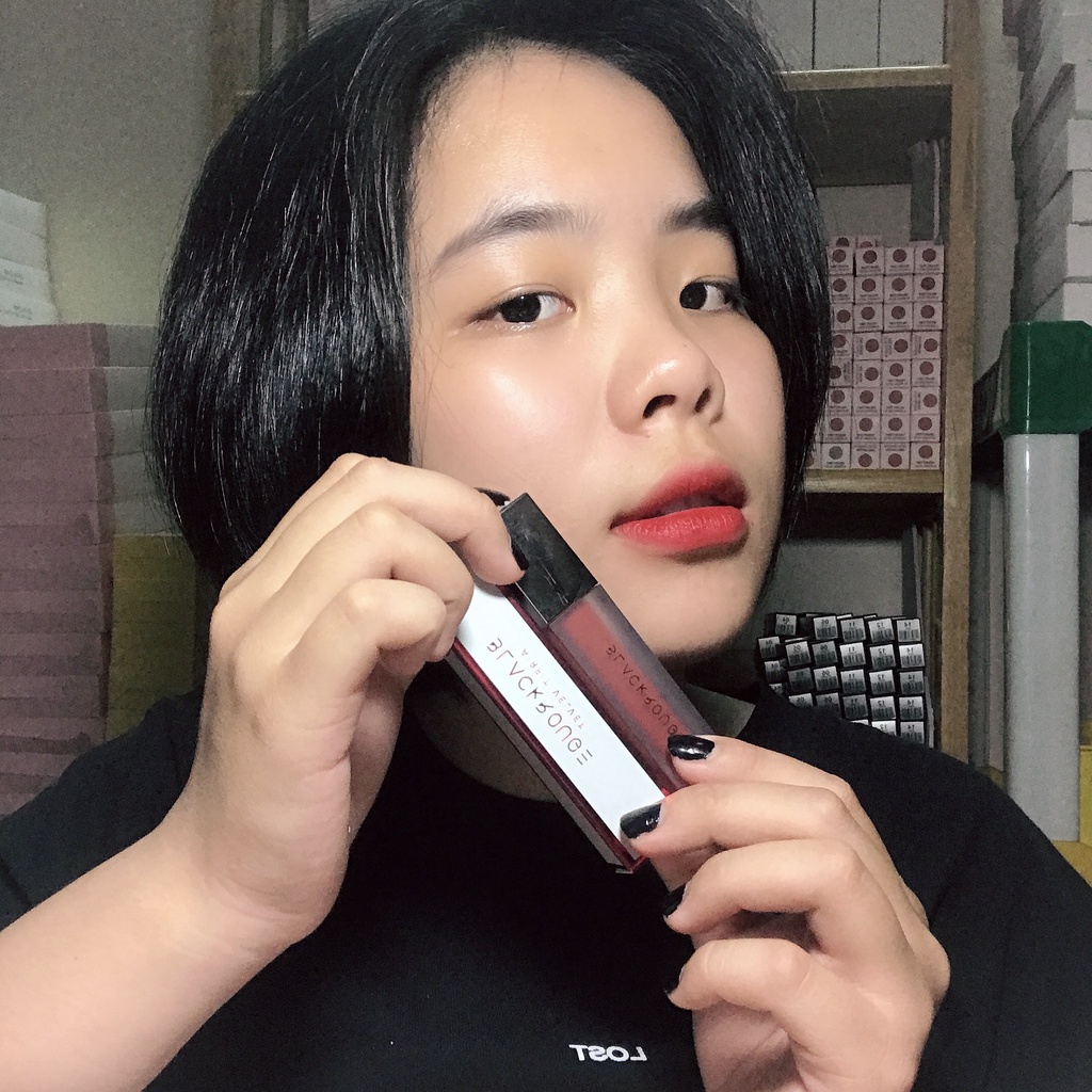Son Kem Dưỡng Ẩm Mềm Mượt Mịn Nhẹ Môi Hàn Quốc - Son Lì Lâu Trôi Chính Hãng Sweet Glam Velvet Tint , Màu Hồng Đất