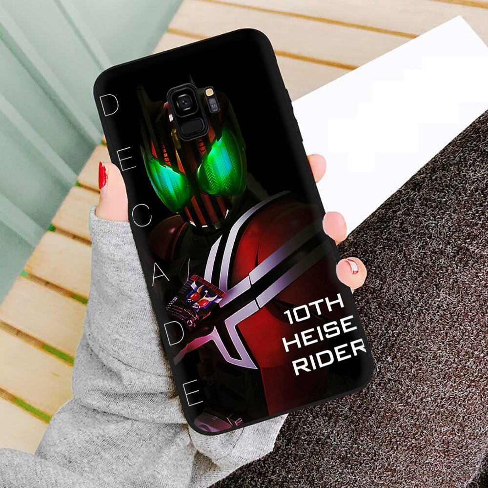 Cool Kamen Rider Soft Black TPU Silicone Phone Case for Samusng Galaxy S20 S20 Plus S20 Ultra Note 20 Note 20 Ultra Lite Anti-fall Back Cover