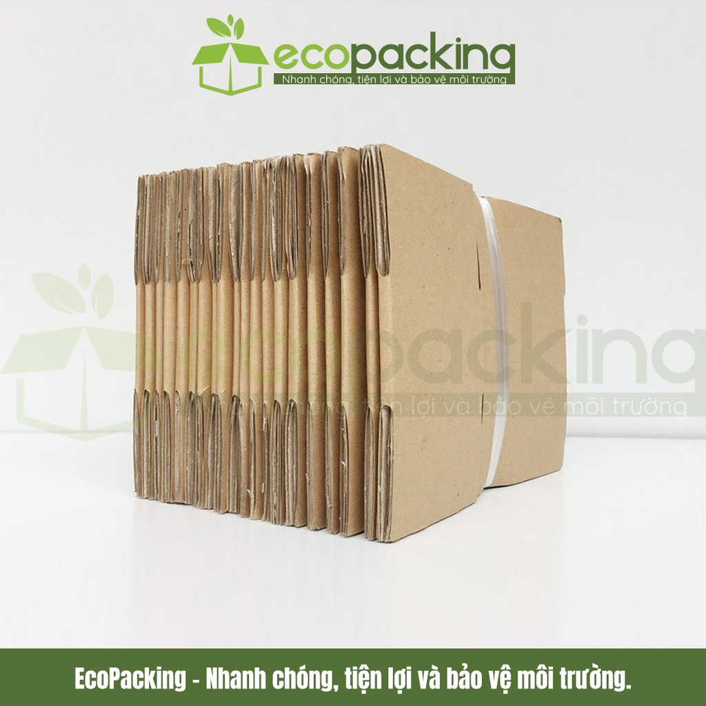 [XẢ KHO] Combo 50 thùng hộp carton 35x25x20 cm đóng gói giao hàng