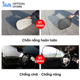 Bộ 6 Tấm Che Nắng Ô Tô 3 Lớp - Loại To, Dày