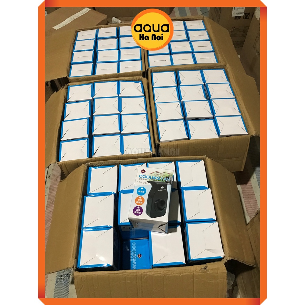 Quạt tản nhiệt làm mát nước hồ cá thủy sinh UP Aqua G 050 B -1 quạt - màu đen