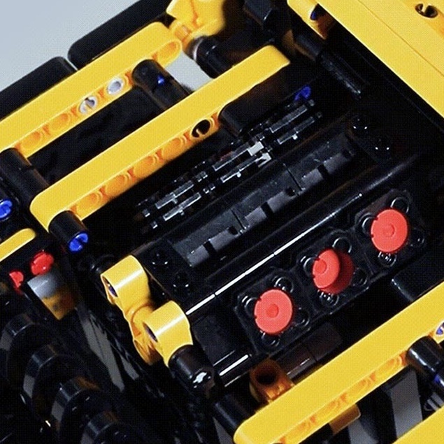 Bộ lắp ráp xe địa hình Jeep động cơ V6 Onebot - 1600 mảnh ghép