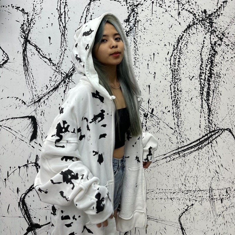 Áo Khoác “TVD DALMATIAN LIQUID FULLZIP HOODIE”