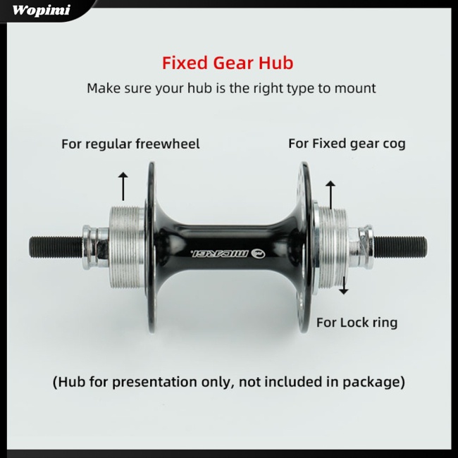 Nhông Sên Xe Đạp Có Khóa Vòng Cố Định MF 13t / 14t / 15t / 16t / 17t