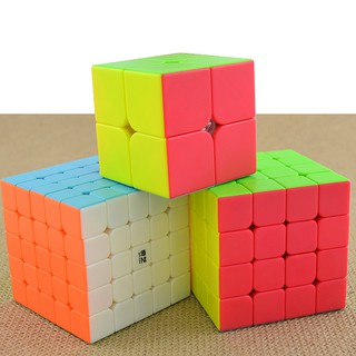Combo Rubik 2x2 4x4 5x5 Hãng Promotion - MoYu. Siêu Trơn. Rubic Đổ Chơi Thông Minh