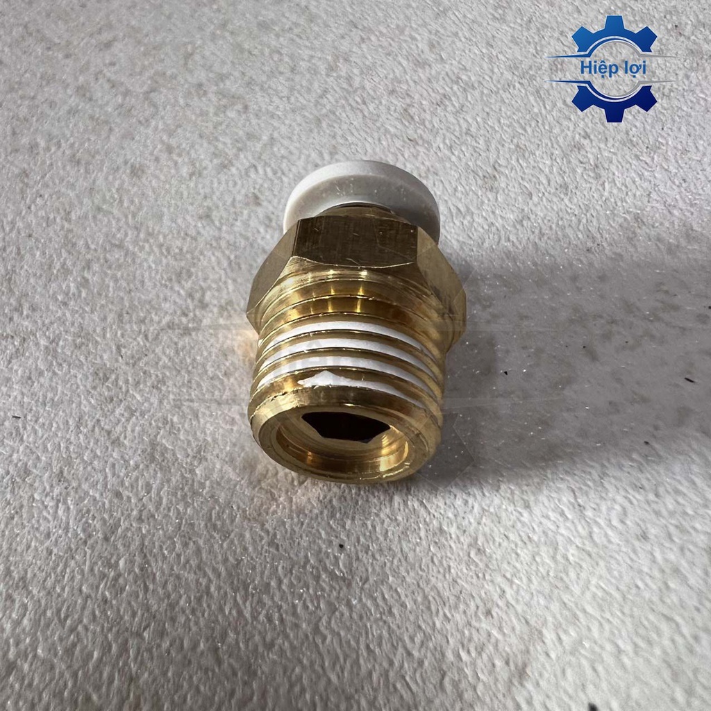 Đầu nối khí nén 1 đầu ren ngoài YPC - nối 1 đầu ống hơi 1 đầu ren ngoài