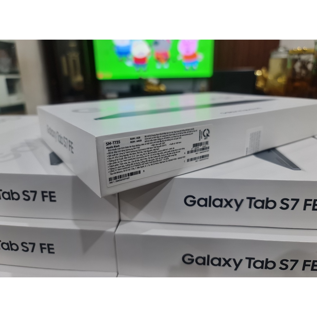 [Mã 151ELSALE hoàn 7% xu đơn 300k] Máy tính bảng Galaxy Tab S7 FE SM-T735 Kèm bao da bàn phím Hàng chính hãng | BigBuy360 - bigbuy360.vn