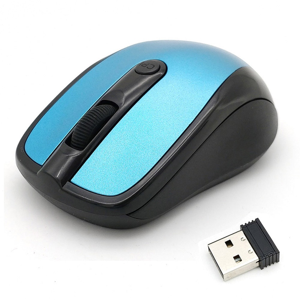 Chuột Quang Không Dây 2.4GHz Kèm Đầu Chuyển Đổi USB