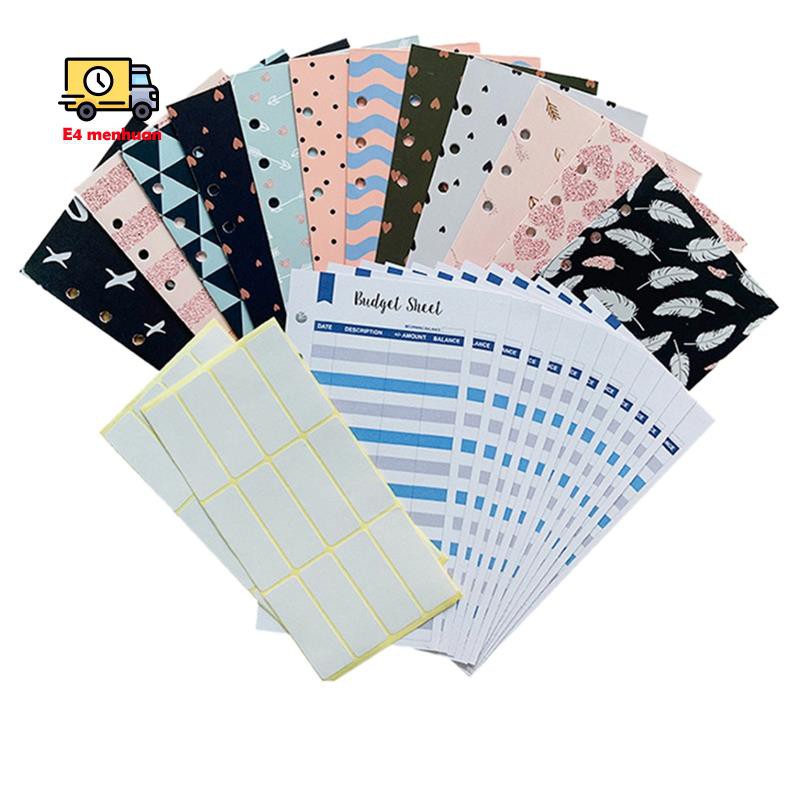 Set 12 Bao Lì Xì Đựng Tiền Tiết Kiệm Không Gian Chống Nước