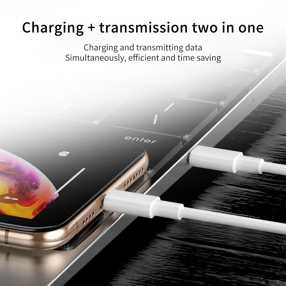 IPHONE (Đang Bán) Bộ Dây Cáp Sạc Và Truyền Dữ Liệu 25cm Usb C Type-C 18w Pd