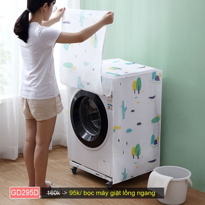 Áo trùm , Vỏ Bọc Máy Giặt cao cấp mới và đẹp nhất GD295