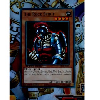 [ ĐẬU PHỘNG ] THẺ BÀI YUGIOH MONSTER -The Rock Spirit - SBCB-EN029 - Common 1st Edition