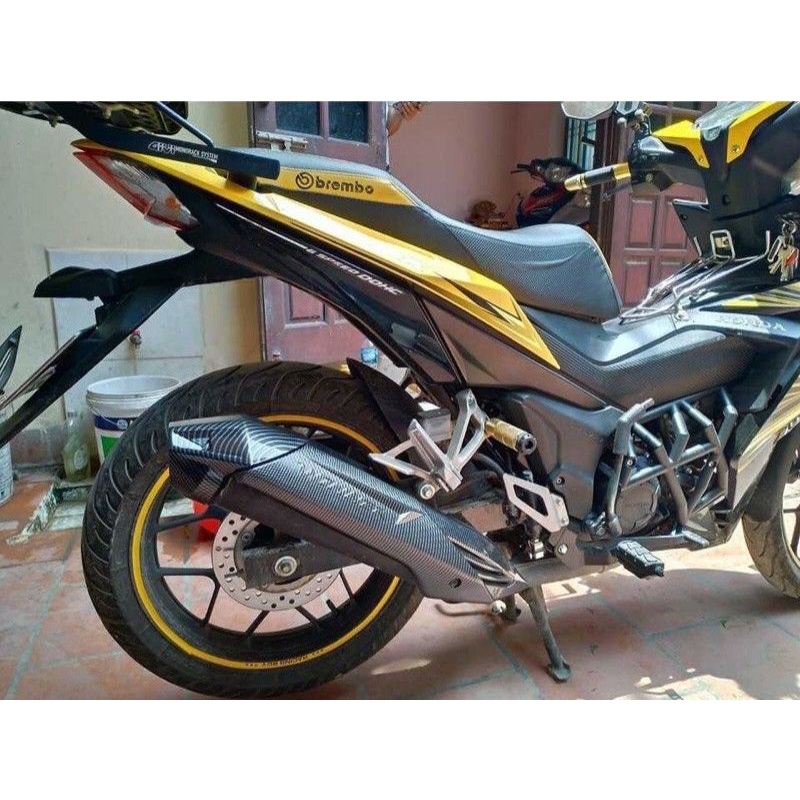 Full bộ ốp pô cacbon Honda Winner V1