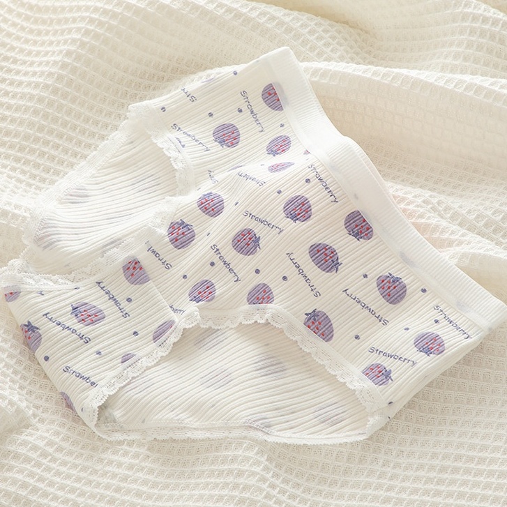 quần lót nữ cotton cao cấp kháng khuẩn thông hơi KIMCHIBIKINI chip nhật  dễ Thương mềm mại thoáng mát siêu đẹp QL031