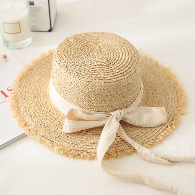 Mũ Rơm Chống Nắng Chống Tia UV Không Chói Mang Đi Ra Ngoài Thời Trang Mùa Hè