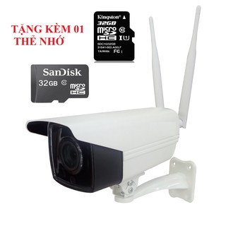 Xả hangg camera ngoài trời - giá sốc - Camera IP WIFI Yoosee Ngoài Trời NT500 - Tặng kèm thể nhớ 32GB