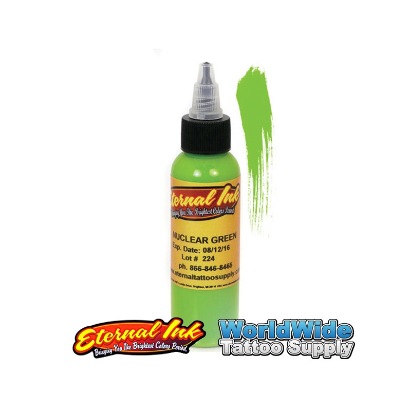 Mực xăm Eternal Nuclear Green 30ml