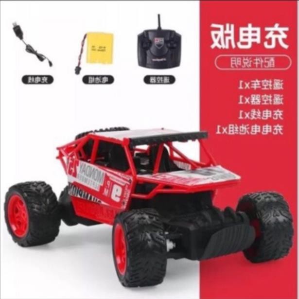 Siêu Xe Đua địa hình Điều Khiển Từ Xa(Đỏ-Xanh Dương )