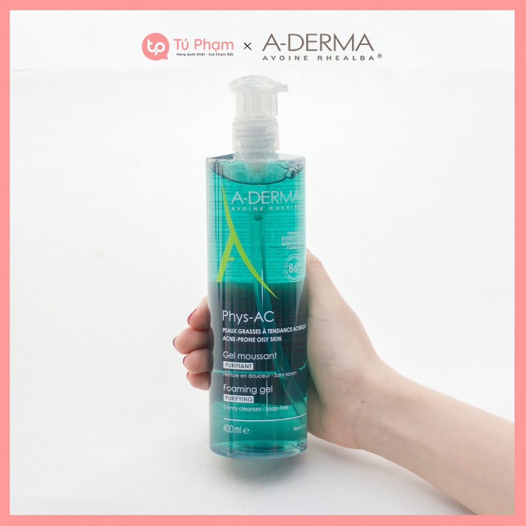 Sữa Rửa Mặt A-Derma Gel Moussant Purifiant Phys-Ac | BigBuy360 - bigbuy360.vn