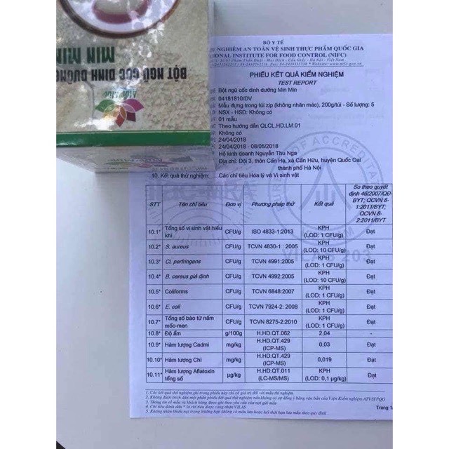 Ngũ cốc dinh dưỡng 18 hạt MinMin chính hãng HD.Junnov các loại hạt dinh dưỡng nhập khẩu từ Úc, Mỹ NC2 | BigBuy360 - bigbuy360.vn