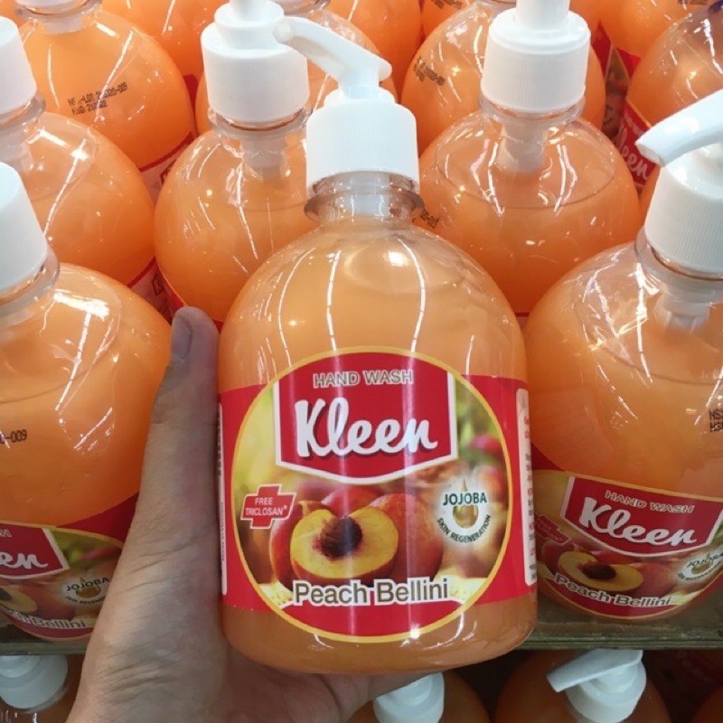 Nước rửa tay Kleen Hương Đào( 500ml)