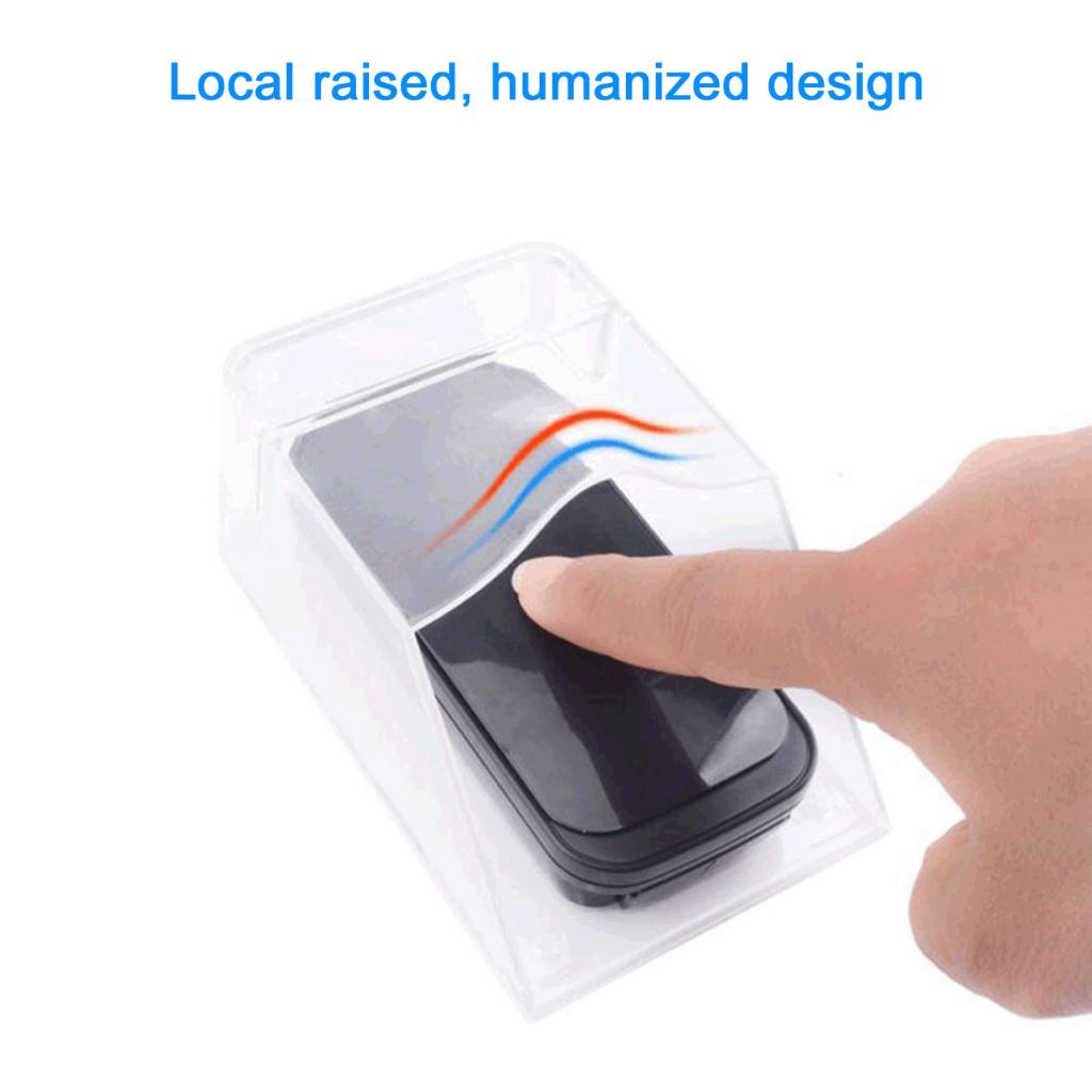 Vỏ bọc bảo vệ hộp sạc tai nghe Airpods 2.10 trong suốt chống nắng/ thấm nước tiện dụng