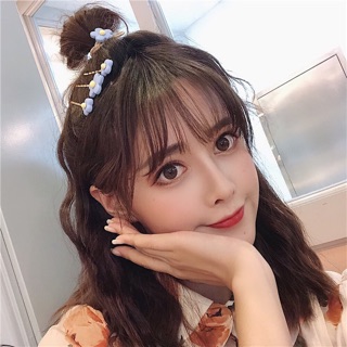 Sét kẹp tóc hoa 5 cánh (6 chiếc/sét)