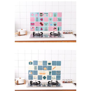 45*75CM Miếng dán bếp tráng nhôm cách nhiệt ( 1 TẤM )