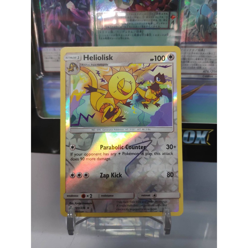 [ Dưa Hấu Yugioh ] Lá bài thẻ bài Pokemon Heliolisk