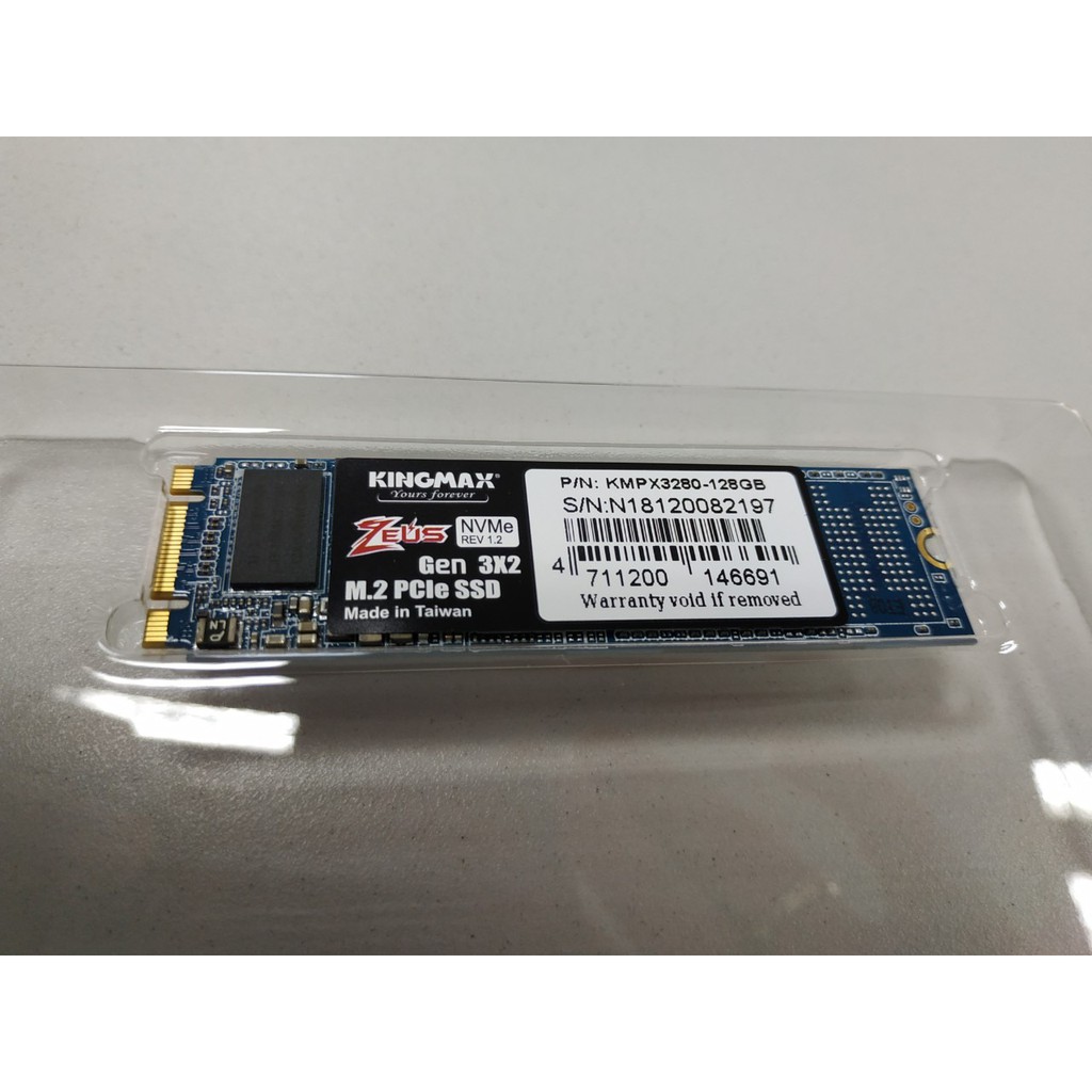 Ổ cứng SSD M.2 PCIe KINGMAX ZEUS PX3280 NVMe dung lương 128GB/256GB/512GB chính hãng Bảo hành 36 tháng 1 đổi 1