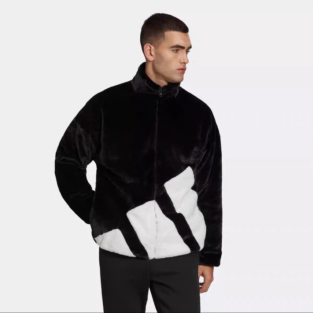 Áo Khoác Lông Cừu Das ❤ Khoát Lông Dày Dặn Dáng Rộng Nam Nữ NVA196