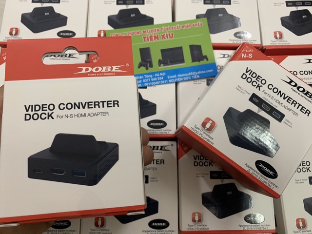 Dock xuất hình mini nintendo switch oled v1 v 2 siêu nhỏ gọn thoáng mát Nintendo Switch