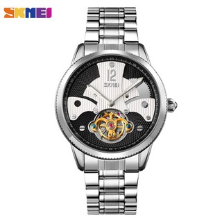 Đồng Hồ Nam SKMEI Dạng Máy Cơ Tự Động Vỏ Thép Không Gỉ Phong Cách Thể Thao
