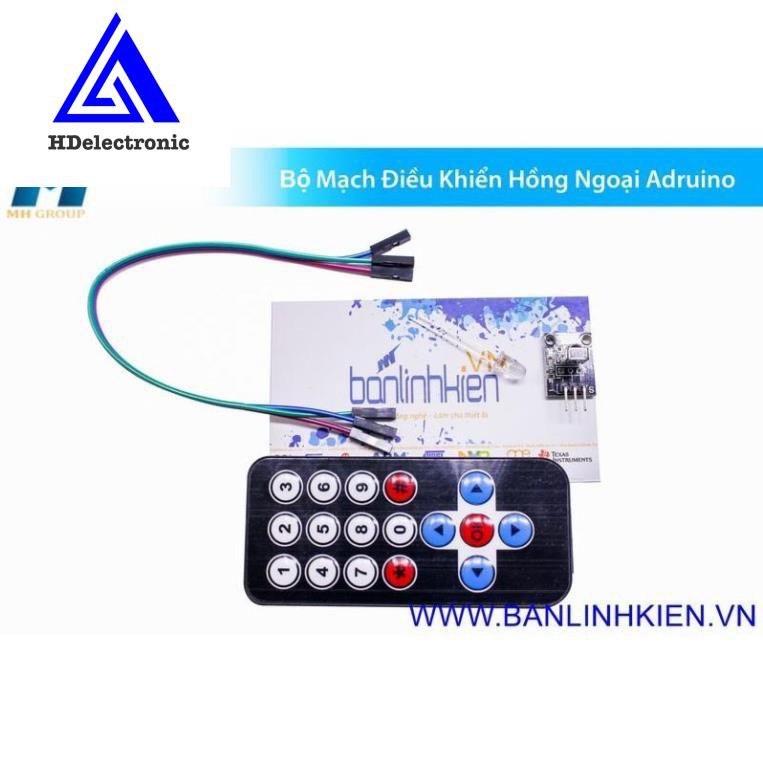 Bộ Mạch Điều Khiển Hồng Ngoại Arduino zin