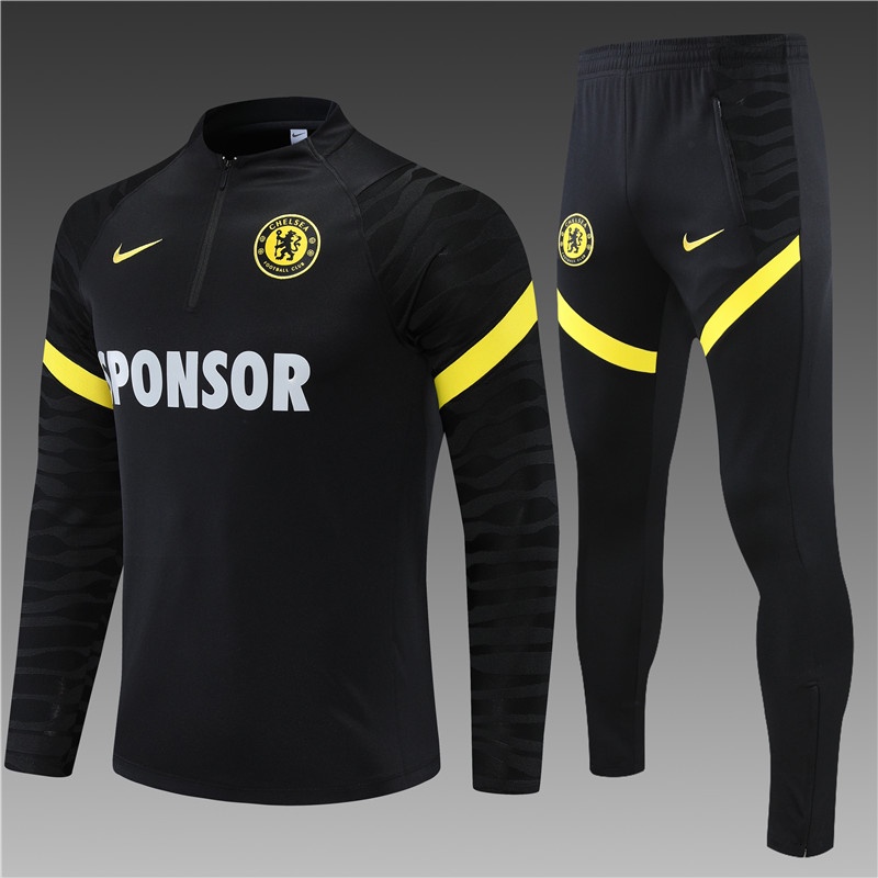 Áo Khoác Thể Thao Chelsea Dài Tay Có Khóa Kéo Nửa Thân Mặc Hàng Ngày Phong Cách Mới