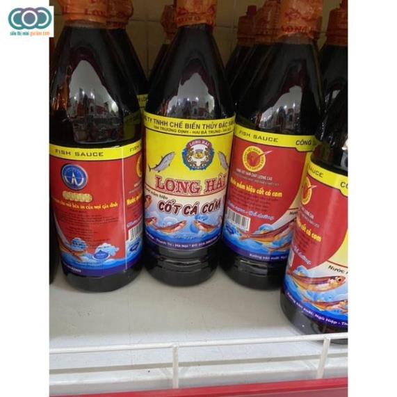 Nước mắm hiệu cốt cá cơm Long Hải loại 900ml