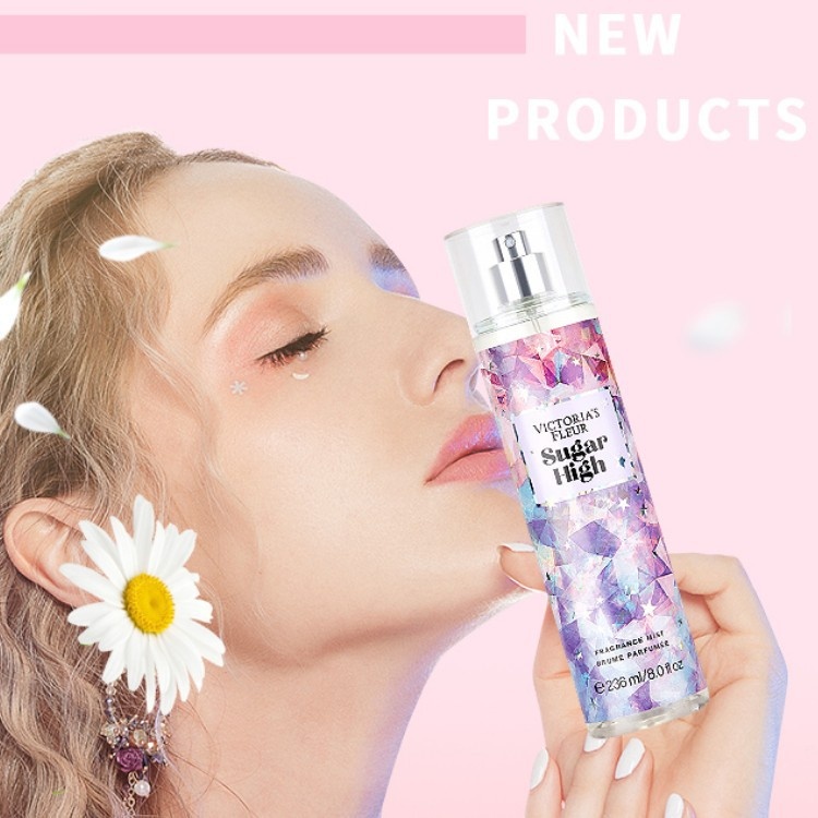 Xịt thơm toàn thân body mist Nội Địa Trung nước hoa lưu hương lâu 236ml