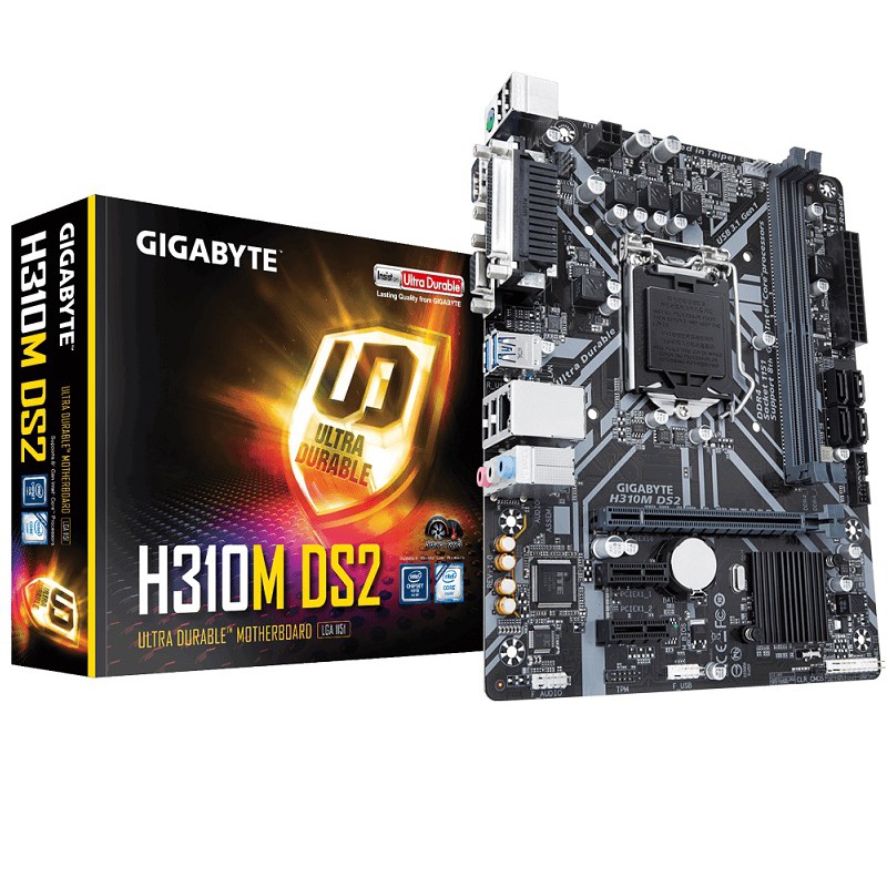 Main Gigabyte H310M-DS2 (Chipset Intel H310/ Socket LGA1151/ VGA onboard)