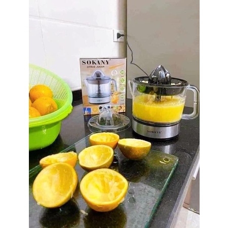 MÁY VẮT CAM SOKALY LOẠI INOX NHẬT BẢN SIÊU TIỆN LỢI