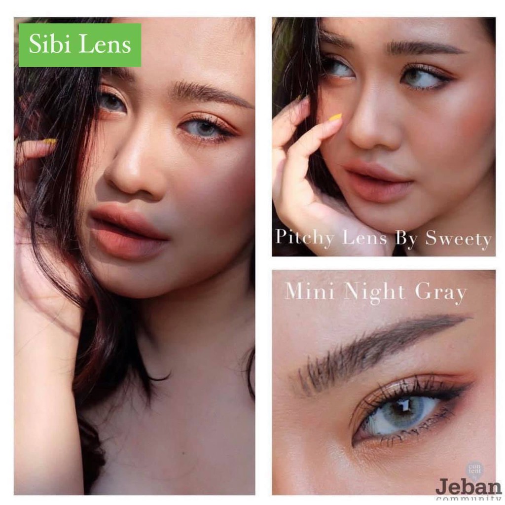 Lens Mini night Gray - lens Chuẩn Thái  - Cam Kết Chính Hãng