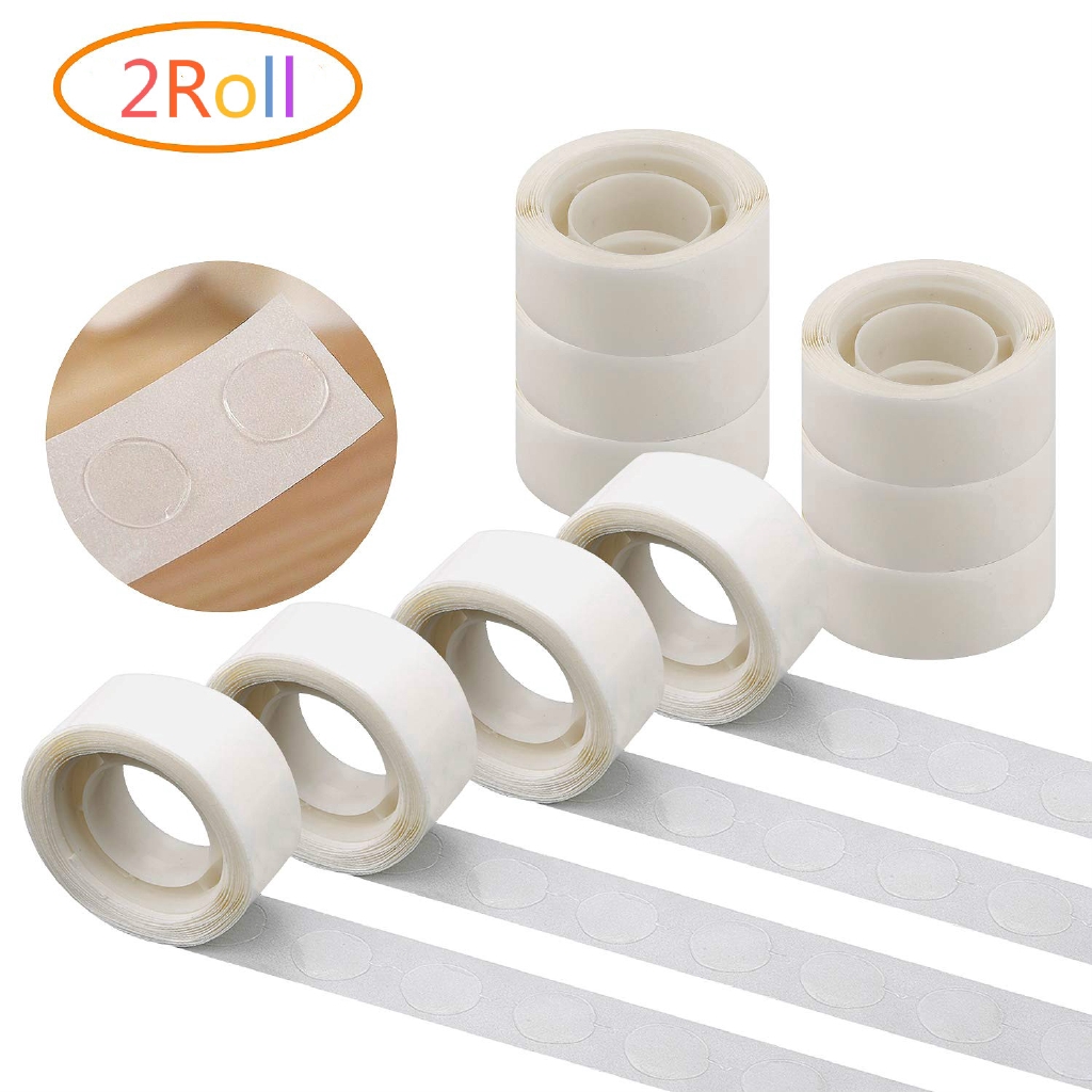 Set 2 cuộn keo hai mặt chuyên dụng dán bong bóng trang trí tiệc tiện dụng