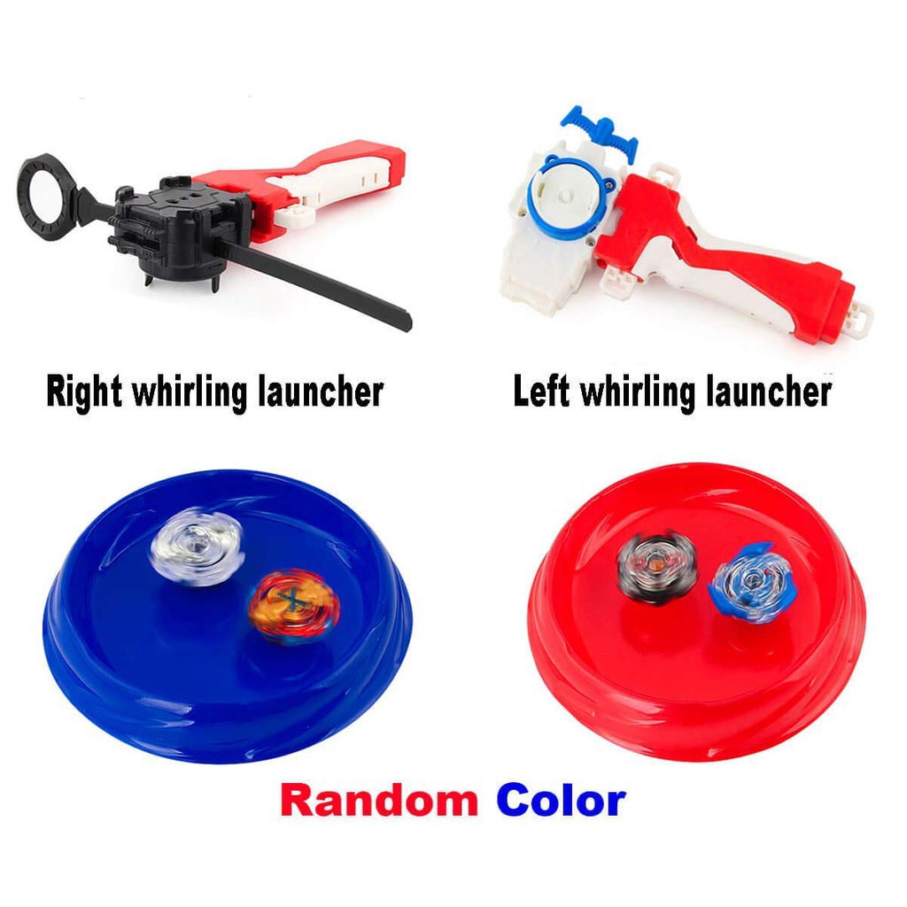 Set 4 con quay Beyblade kèm bệ phóng bằng kim loại