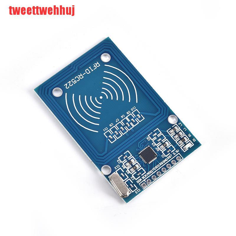 Mô Đun Cảm Biến Rfid-Rc522 Nfc Rf Ic Kèm 2 Tag Mfc522 Dc 3.3v