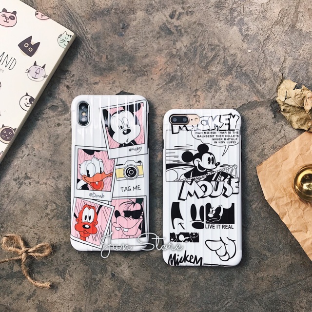 Ốp Mickey silicon