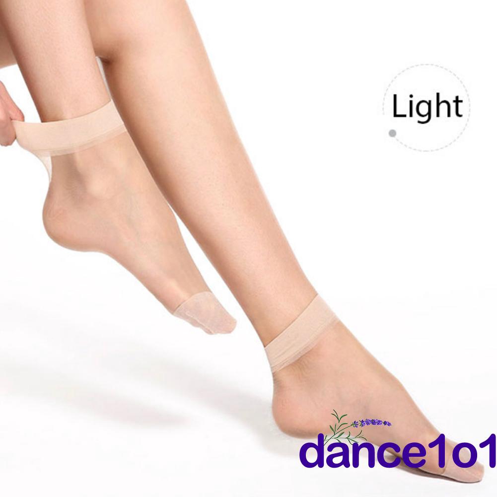 Set 10 đôi vớ xuyên thấu co dãn thời trang cho nữ